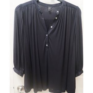 J. Crew Drapey Popover Top
